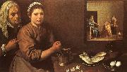 Diego Velazquez Christ in the House of Martha and Mary oil painting reproduction